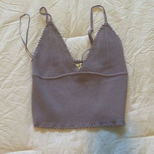 Purple tank